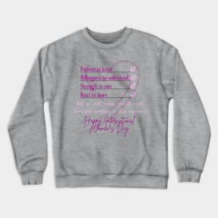 International Women's Day Crewneck Sweatshirt